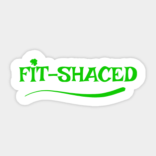 Fit Shaced Green Sticker